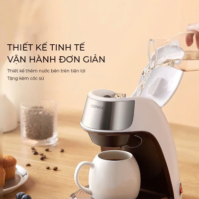 Máy pha trà và cà phê Konka LFKJ-2501, đảm bảo hương vị thơm ngon và đậm đà, hàng chính hãng, BH 12 tháng