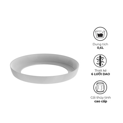 Máy xay thực phẩm Magic Eco AC-14 0.6L (300W) - Hàng chính hãng