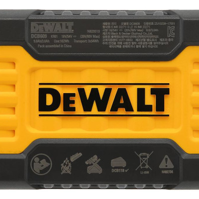 PIN CHO MÁY KHOAN 20V/60V DEWALT DCB609-KR - HÀNG CHÍNH HÃNG