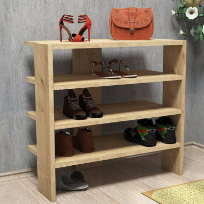 Kệ giầy đẹp gỗ MDF thiết kế tiện dụng SMLIFE Roborio