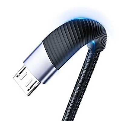 Ugreen 50873 1M màu Xám Cáp sạc truyền dữ liệu USB 2.0 sang MICRO USB đầu mạ thiếc ED017  Hàng chính Hãng
