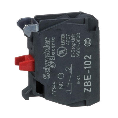 ZBE-102 Schneider ZBE102 Tiếp điểm phụ NC dùng cho nút nhấn XB5 XB4 Chính hãng
