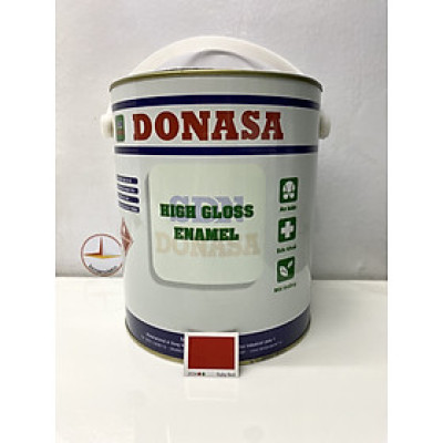 Sơn dầu Đồng Nai Donasa màu đỏ 2054 2.8kg _ DLF 2054
