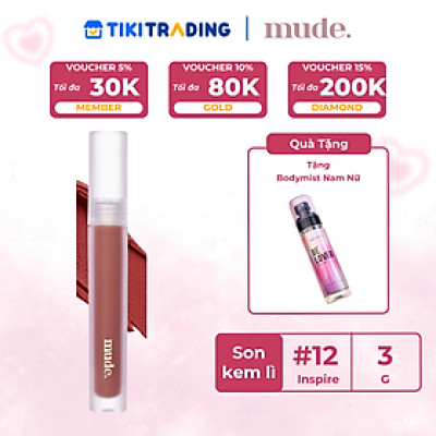 Son Kem Mịn Lì Nhẹ Như Nhung Blur Mude Soft Blur Tint (3g)