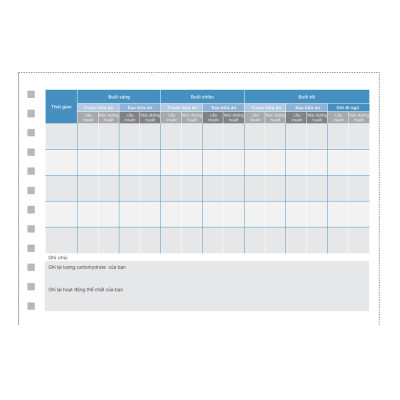 [HB Gift] [Hàng Tặng Không Bán] Sổ Nhật Ký Đường Huyết ACCU-CHEK