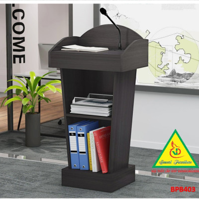 Bục phát biểu gỗ MDF, bục phát biểu BPB403 - NỘI THẤT LẮP RÁP VIENDONGADV