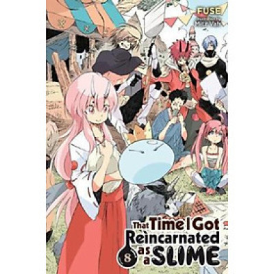 Sách - That Time I Got Reincarnated as a Slime, Vol. 8 (light novel) by Fuse (US edition, paperback)