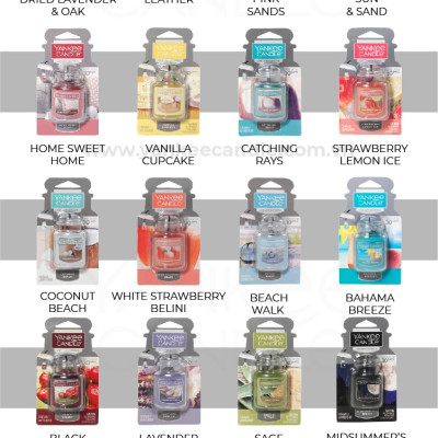 Sáp thơm xe Yankee Candle - Leather