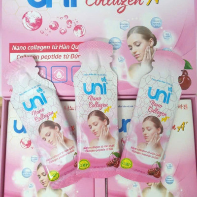 uni colagen new ( đẹp da, cải thiện nội tiếp tố ).