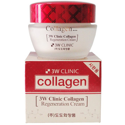 Kem dưỡng trắng da chống lão hóa 3W Clinic Collagen Regeneration Cream 60ml