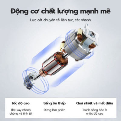 Máy xay thịt đa năng cối xay thủy tinh 2L, công suất cao 800W xay nhuyễn mọi thực phẩm SOKANY SK7025A - HÀNG CHÍNH HÃNG