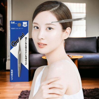 Nhíp Nhổ Lông Mày Nhổ Râu Kai 000HC3043 (Màu Xanh)