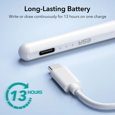 ESR Digital iPad Stylus Bút Cảm Ứng Cho iPad Để Viết, Vẽ Chính Xác với Ngòi Bút dễ dàng thay thế - Hàng Chính Hãng