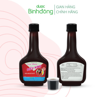 Song Phụng Điều Kinh Dược Bình Đông Chai 280ml - Bổ huyết, Điều hòa kinh nguyệt, Giảm đau bụng kinh