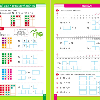 Sách - Rèn Kĩ Năng Tính Nhanh Tính Nhẩm 1, Cộng Trừ Trong Phạm Vi 10, 20, 100
