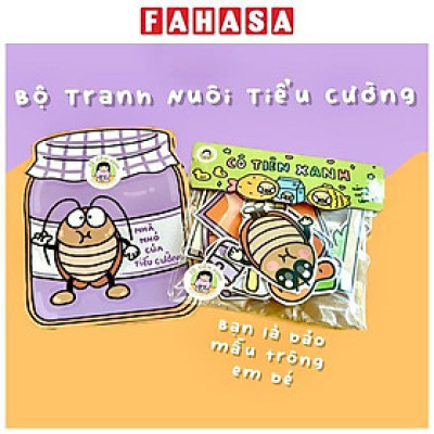 Bộ Tranh Tương Tác Cô Tiên Xanh - Nuôi Tiểu Cường