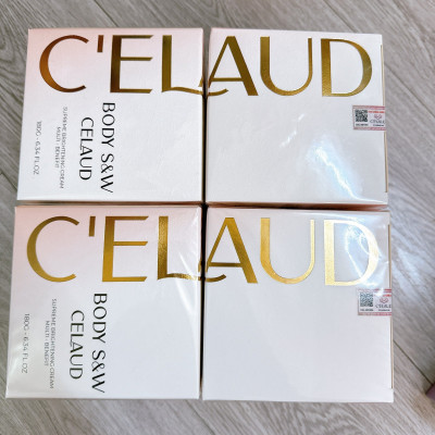 Kem Dưỡng Trắng Da Body S&W Celaud 180ml