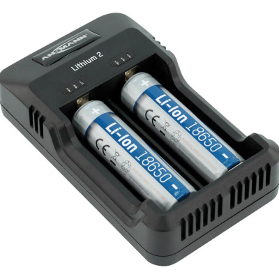 Bộ sạc Pin Lithium 2 ANSMANN - Hàng Nhập Khẩu