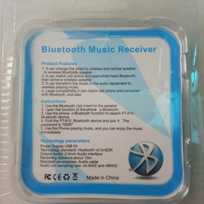 USB BLUETOOTH PT810 - Chuyển loa thường thành loa Bluetooth - Hàng chính hãng