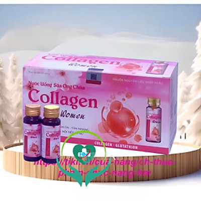 Nước Uống Sữa Ong Chúa Collagen women  (Hộp 10 chai * 30ml) - hỗ trợ làm đẹp