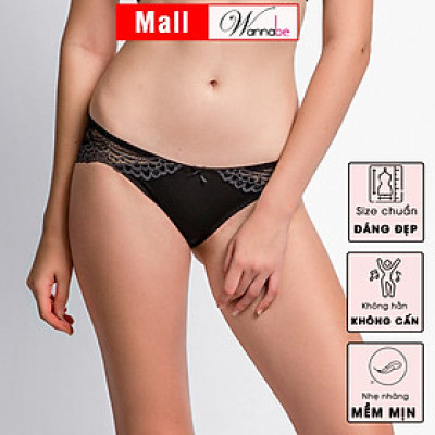 QUẦN LÓT REN PHỐI THUN LẠNH WANNABE QL240 NỮ TÍNH