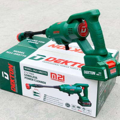 MÁY XỊT RỬA XE DÙNG PIN 21V DEKTON M21-SRX775 - HÀNG CHÍNH HÃNG