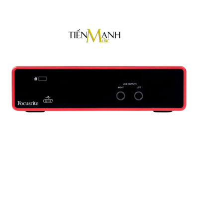 Focusrite 2i2 Gen 3, Gen 4 Sound Card Âm Thanh Scarlett - Focus USB Audio SoundCard Gen3 - Gen4 Hàng Chính Hãng