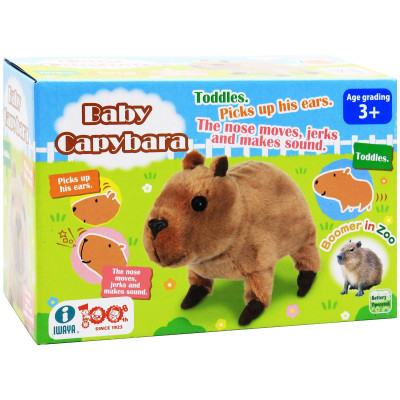 Đồ Chơi Thú Bông Baby Capybara - Iwaya 3244-1VN/JS