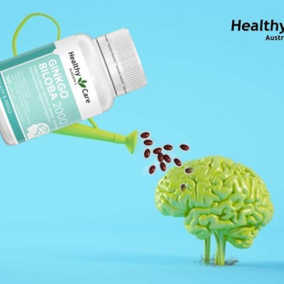 Bổ não Úc Healthy Care Ginkgo Biloba 2000, Giúp tăng tuần hoàn máu não, Cải thiện chức năng nhận thức, Trí nhớ, Giúp an thần và Giảm Stress - QuaTangMe Extaste