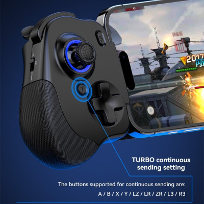 Gamepad Tay Game N01 gắn trực tiếp điện thoại ,  siêu nhạy , không độ trễ , sạc được cho điện thoại hàng nhập khẩu
