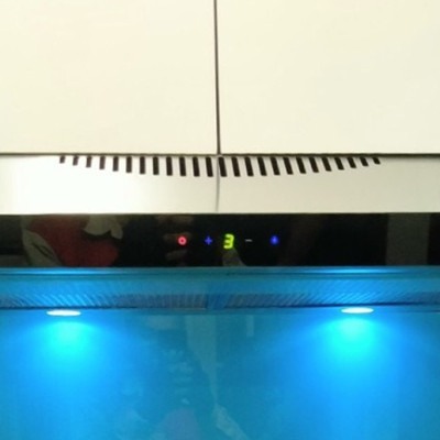 Máy hút mùi âm tủ inox phối kính cảm ứng 800mm KAFF KF-888I - Hàng Chính Hãng