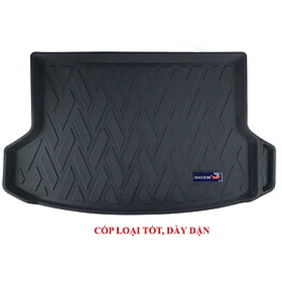 Thảm lót cốp xe ô tô Kia Seltos nhãn hiệu Macsim chất liệu TPV cao cấp màu đen (AT1907-69)