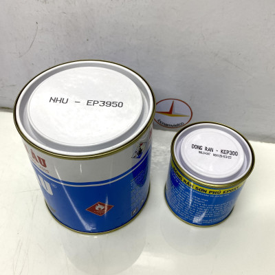 Sơn Epoxy Hải Âu màu bạc EP950 1L/Bộ