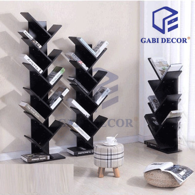 Kệ sách xương cá 7 tầng 