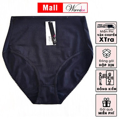 Quần lót thun lạnh cao cấp Wannabe QLT06 quần gen nhẹ lưng cao, ôm bụng đinh hình tôn dáng