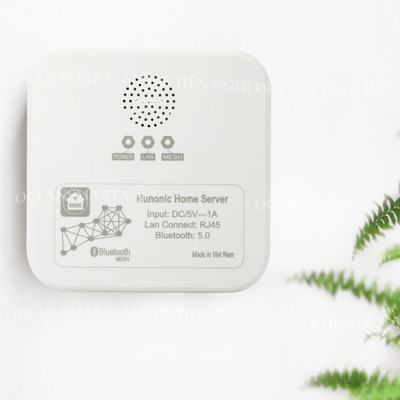Bộ Điều Khiển Trung Tâm HUNONIC Home Server, Bộ Điều Khiển Công Tắc Bluetooth Mesh - HNHSV