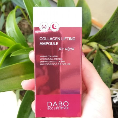Tinh chất Collagen nâng cơ ban đêm DABO Collagen Lifting Ampoule For Night 30ml
