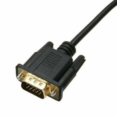 SOAIY Cáp Chuyển Đổi Displayport to VGA Dài 1.8m - Hàng Nhập Khẩu