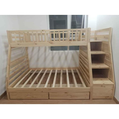 Giường Tầng Bella Esprit Gỗ Tự Nhiên