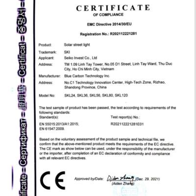 Đèn năng lượng mặt trời SKI- SKL80W