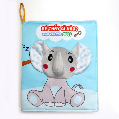 Sách vải Bé thấy gì nào? - Tương tác song ngữ cho bé học kĩ năng so sánh - Pipovietnam