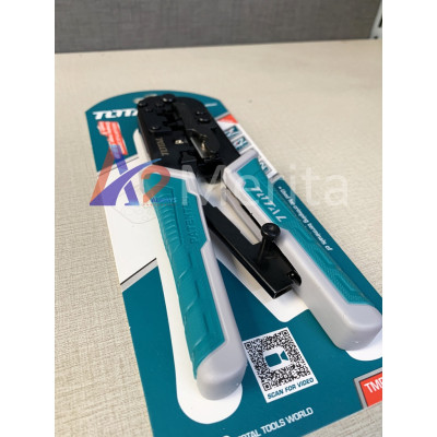 Kềm bấm cos, dây mạng viễn thông 8" (4P, 6P, 8P) Total TMPCN5468R