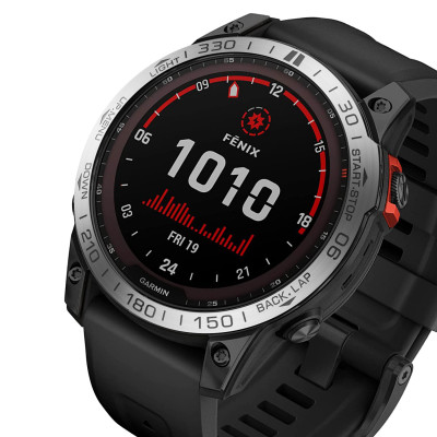 Vòng Kim Loại Bảo Vệ Viền Bezel Cho Garmin Fenix 7S/ 7/ 7X & Garmin Fenix 7S Pro/ 7 Pro/ 7X Pro & Garmin Epix Pro 42/47/51mm - Hàng Chính Hãng