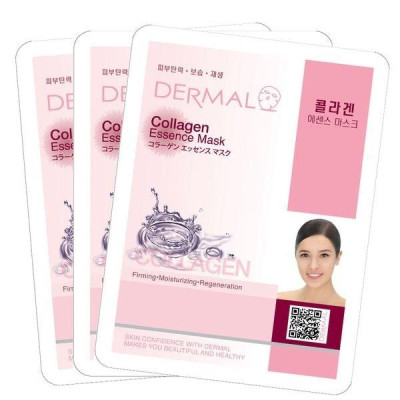 [ Mua 10 tặng 2 ] Mặt nạ dưỡng da Dermal tinh chất Collagen 23g