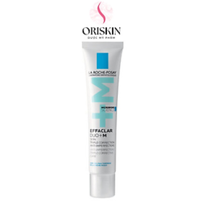 Kem Dưỡng Giảm Mụn, Ngừa Thâm, Thông Thoáng Lỗ Chân Lông La Roche-Posay Effaclar Duo+ 40ml