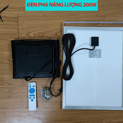 Đèn Năng Lượng Mặt Trời 200w,300w,400w, Chip 5730.Đèn Cao Cấp, Siêu Sáng.Sáng Liên Tục 15h.
