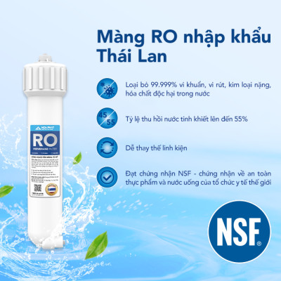 Máy lọc nước RO Hòa Phát HPU456 - Bảo hành 36 tháng - Hàng chính hãng