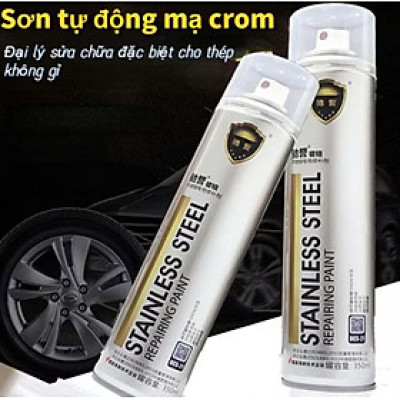 CHAI SƠN XỊT MẠ MÀU INOX CHỊU NHIỆT XỊT TRANG TRÍ CỰC ĐẸP