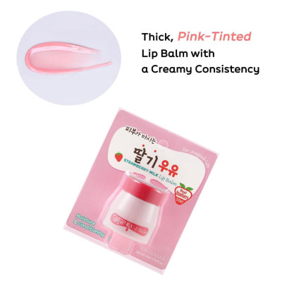Son dưỡng môi căng mọng dưỡng ẩm Kwailnara Milk Lip Balm Hàn Quốc 10ml