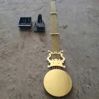 Máy lắc đồng hồ treo tường kèm cây lắc nhôm cao cấp | Chạy 2 pin đại | Phù hợp đồng hồ cổ, đồng hồ cây | BH 36T